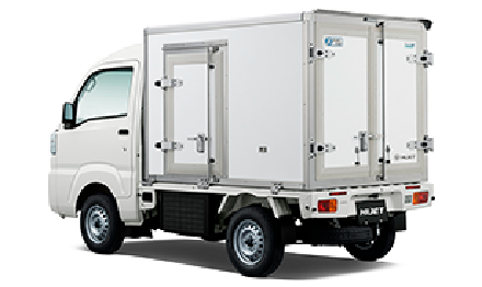 カラーアルミ低温冷凍車