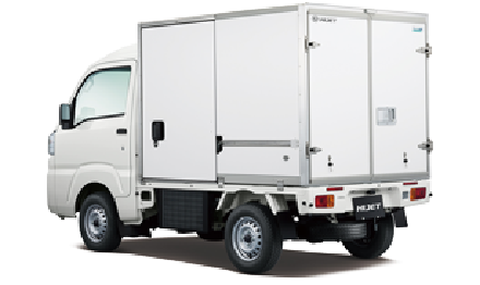 カラーアルミ中温冷凍車